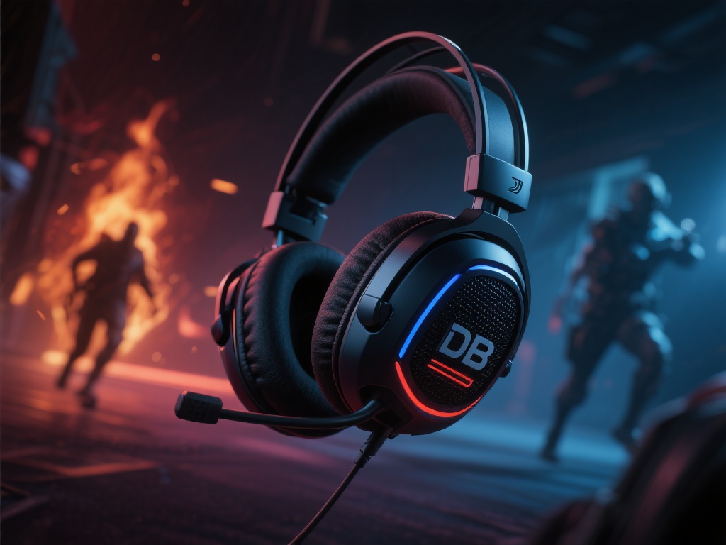 充分发挥DB电竞耳机语音沟通优势提升团队协作 精准的音源定位
电竞耳机最突出的特点之一是能够帮