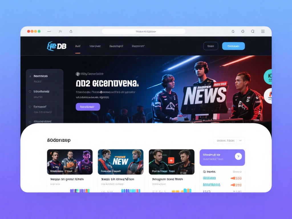 电竞DB软件下载及使用详解:从新手到高手全攻略 界面导航:电竞DB具有直观的界面设计。首页展示了最