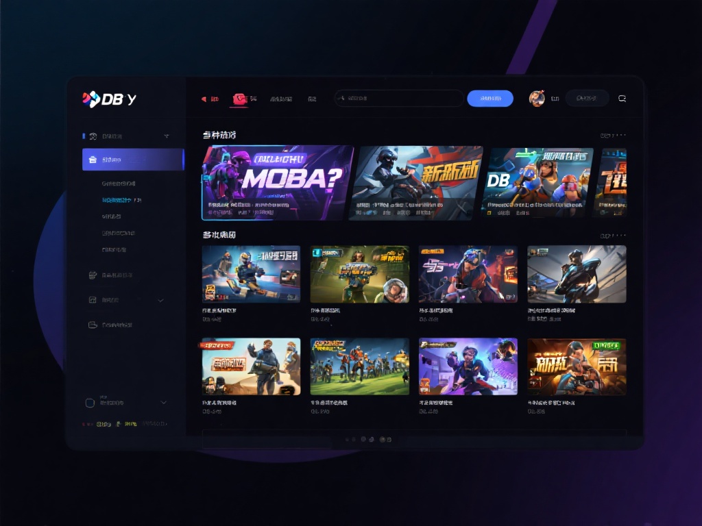 有了友好的用户界面，多样化的游戏类型则是DB电竞网
