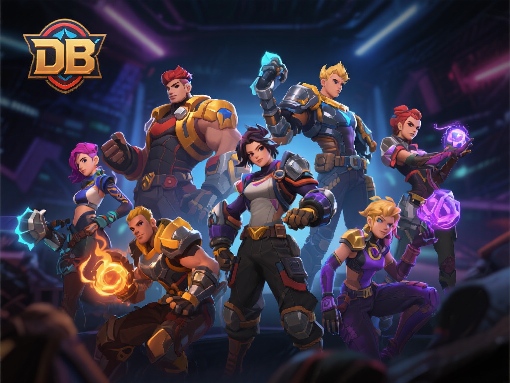 在DB电竞游戏中，角色通常可以分为输出型、防御型和