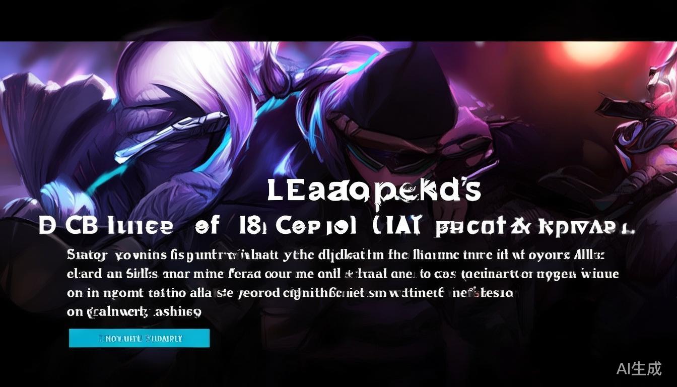 在当前电子竞技日益发展的背景下，英雄联盟作为全球最