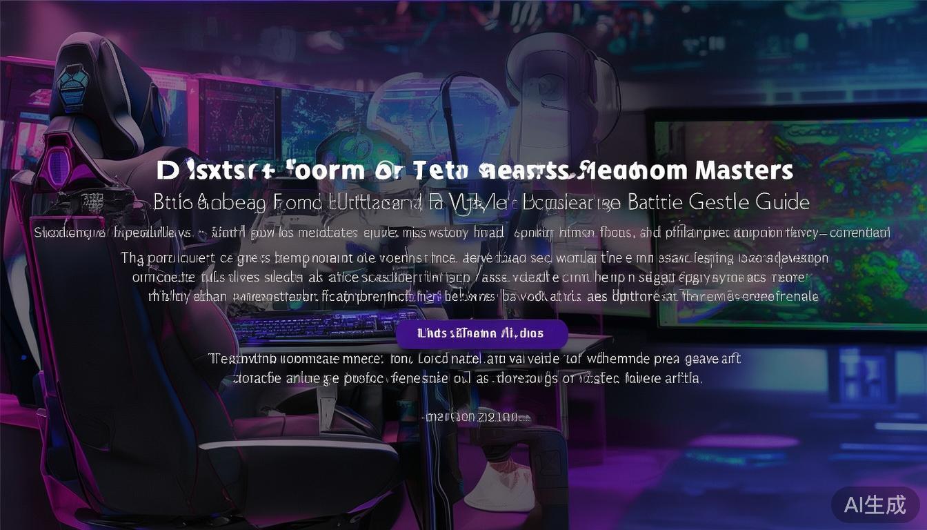 在现代电竞竞技中，优质的装备与配件成为提升战斗力的